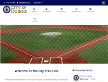 Tablet Screenshot of duboispa.gov